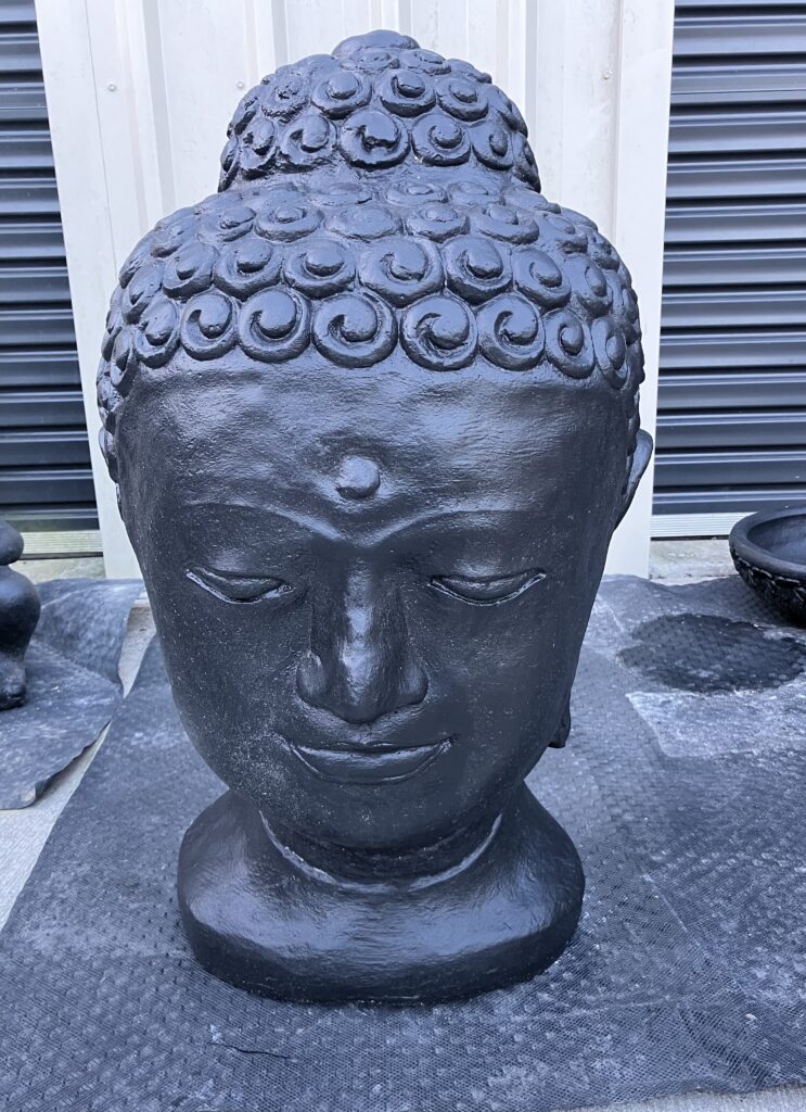 Large Buddha Head Komodo Statues