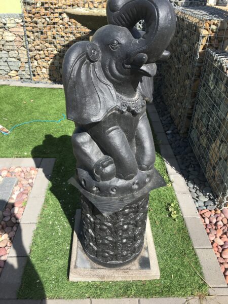 Large Elephant on Stand