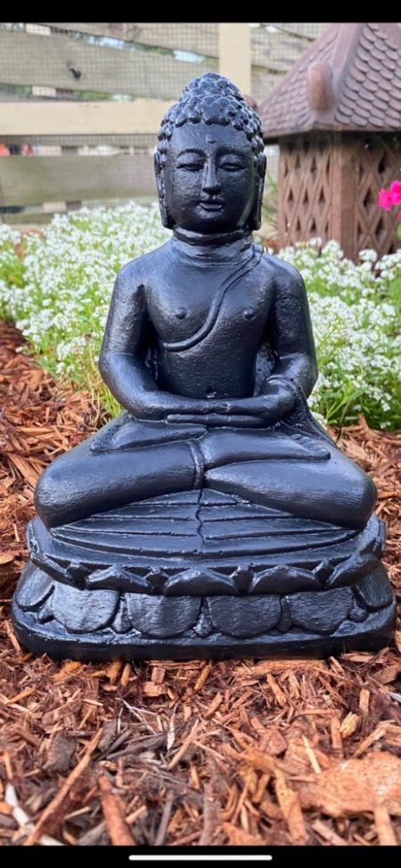 Very Small Sitting Buddha Black