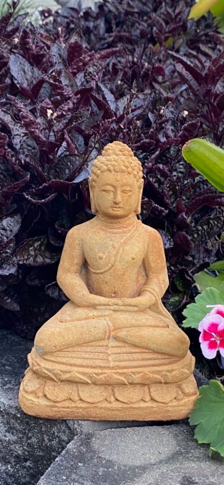 Very Small Sitting Buddha Rust