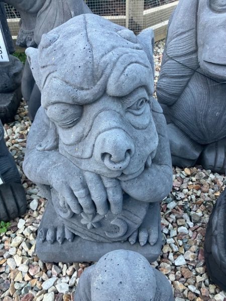 large gargoyle charcoal